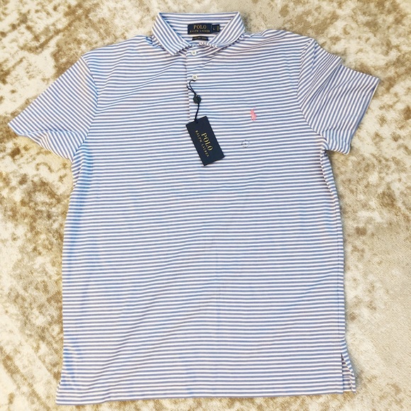 Ralph Lauren Other - Men’s blue and white striped Ralph Lauren polo